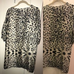 Zara Leopard dress XS